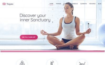 diseno web cursos yoga