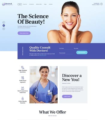 Diseño web clínicas de estética