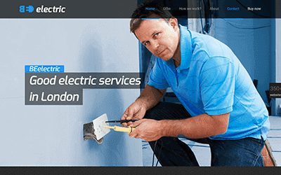 Diseño web de electricistas