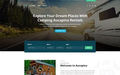 Diseño web para campamentos