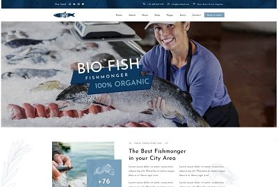 Páginas web para pescaderías