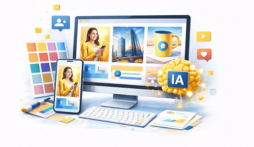 Generación de imágenes con inteligencia artificial para redes sociales y empresas